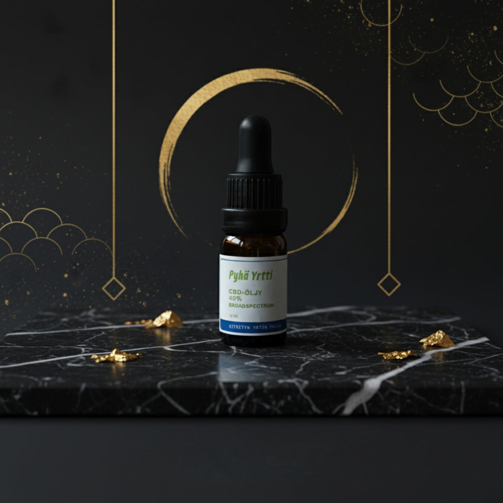 Pyhä Yrtti Laajan spektrin 40% CBD Öljy